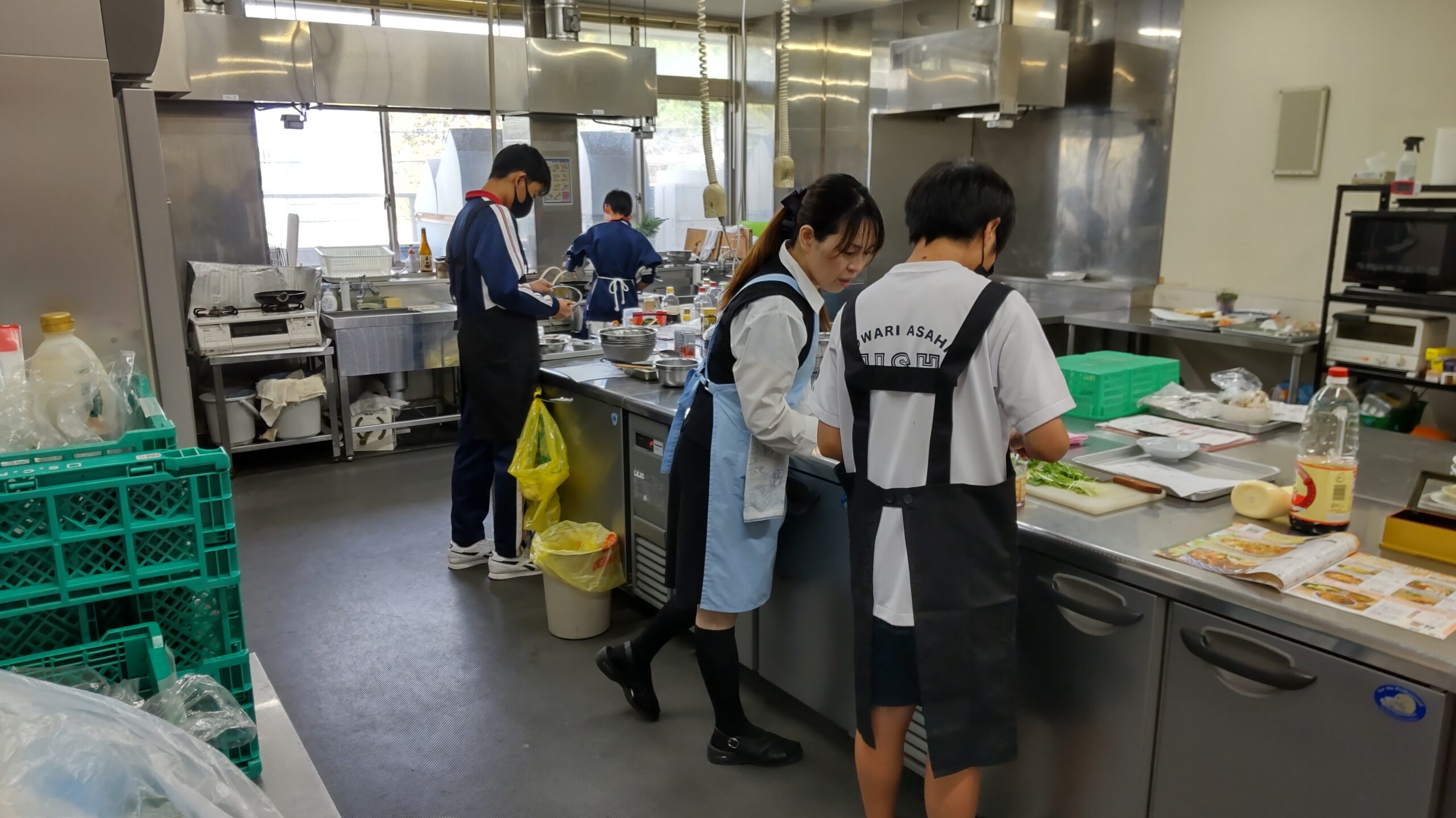 愛知県の中学生が職場体験に来ました！